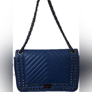 Chiara Ferretti Studded Chain Shoulder/Crossbody Bag